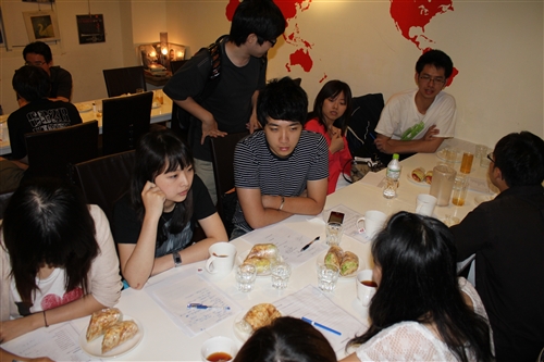 赴大陸新舊交換生傳承餐會