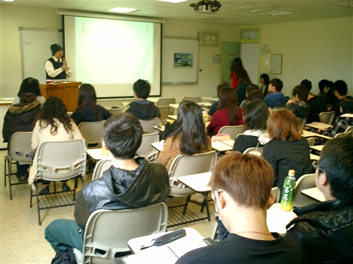 SG504教室舉辦燦爛人生講座-湯姆就是瑪麗 time is money-淺談時間管理