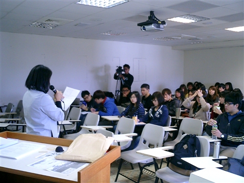 SG504教室舉辦燦爛人生講座-湯姆就是瑪麗 time is money-淺談時間管理