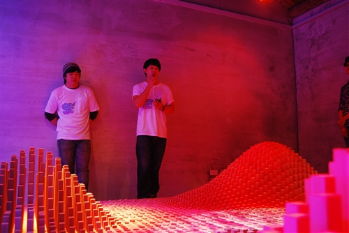 建築系「URS127公店」舉辦「數位迪化設計展」。