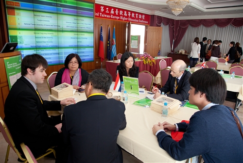 本校與財團法人高等教育國際合作基金會、歐洲高等教育展共同舉辦「第三屆臺歐高等教育論壇」。