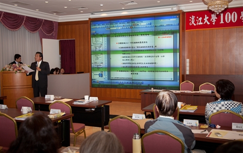 100學年度「教學與行政革新研討會」在淡水、蘭陽兩校園同步舉行。