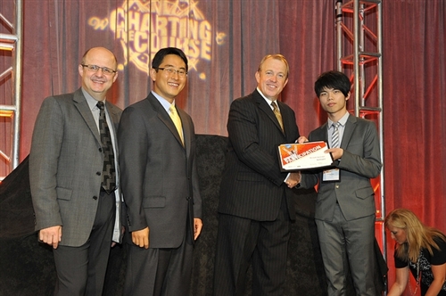 台灣之光！廖妤瑄同學勇奪世界冠軍。