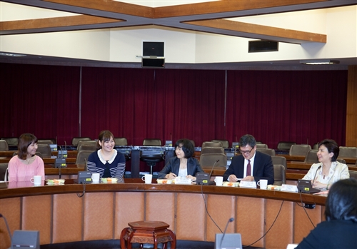 日本姊妹校長崎外國語大學石川校長來訪。