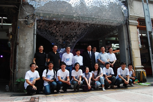 建築系「URS127公店」舉辦「數位迪化設計展」。