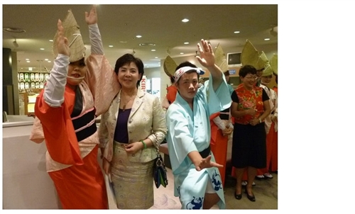 張校長率團赴日參加「2011年臺日大阪高教會議」。