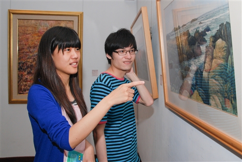 文錙藝術中心舉辦《台灣水彩畫聯展》。