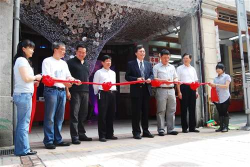 建築系「URS127公店」舉辦「數位迪化設計展」。