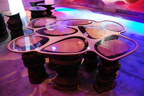 建築系「URS127公店」舉辦「數位迪化設計展」。