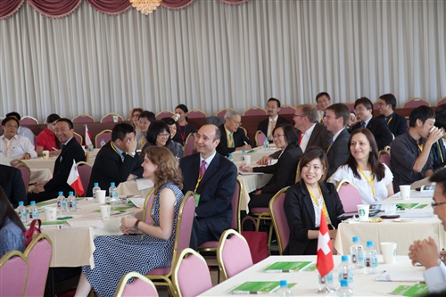 本校與財團法人高等教育國際合作基金會、歐洲高等教育展共同舉辦「第三屆臺歐高等教育論壇」。