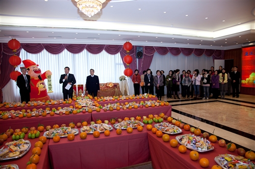 本校舉行新春團拜茶會及新設單位主管布達典禮。