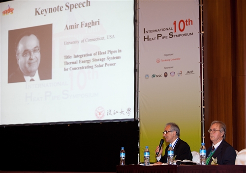 機電系舉行「第十屆國際熱管研討會（10th IHPS）」。