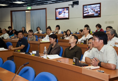 100學年度「教學與行政革新研討會」在淡水、蘭陽兩校園同步舉行。