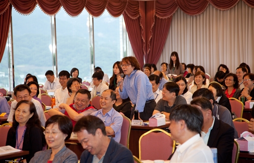 100學年度「教學與行政革新研討會」在淡水、蘭陽兩校園同步舉行。