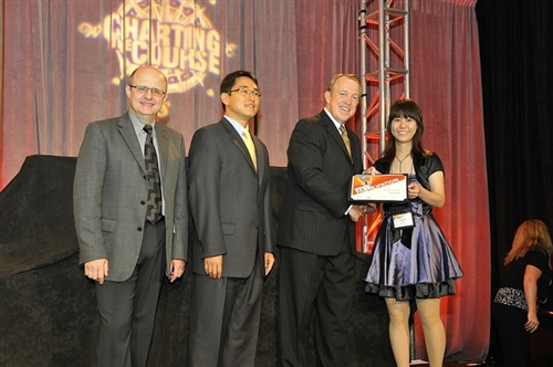 台灣之光！廖妤瑄同學勇奪世界冠軍。