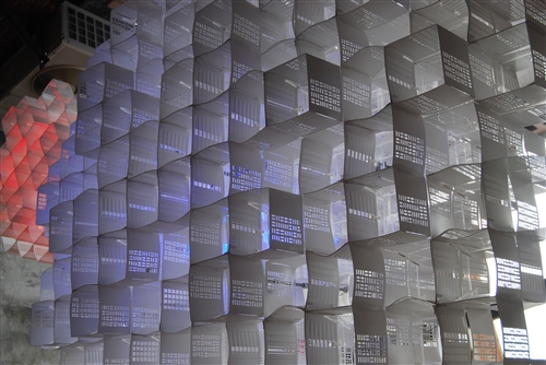 建築系「URS127公店」舉辦「數位迪化設計展」。