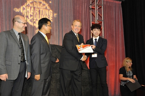 台灣之光！廖妤瑄同學勇奪世界冠軍。