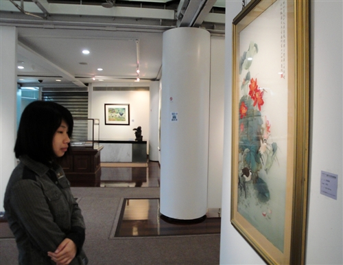 文錙藝術中心舉辦《兩岸女畫家聯展》。