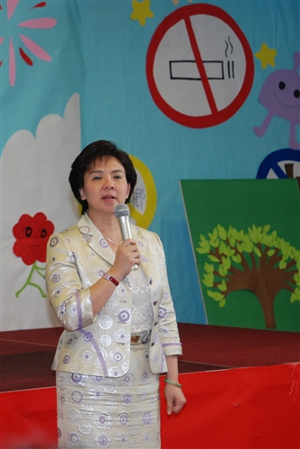 春暉社舉辦春暉週暨菸害防制成果展「陽光星球、無菸漫遊」。