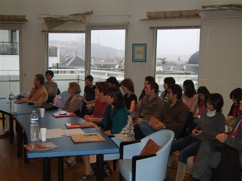 外語學院代表團赴法進行學術交流與校友聯誼活動。