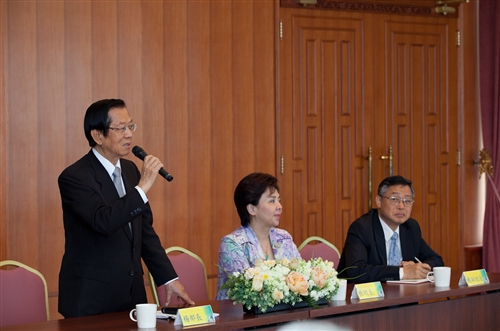 外交部長楊進添蒞校演講：「中華民國外交之新機會與作為」。