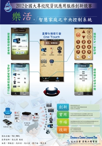 資訊系、資管系團隊勇奪全國資訊服務創新競賽3項分組第1名。
