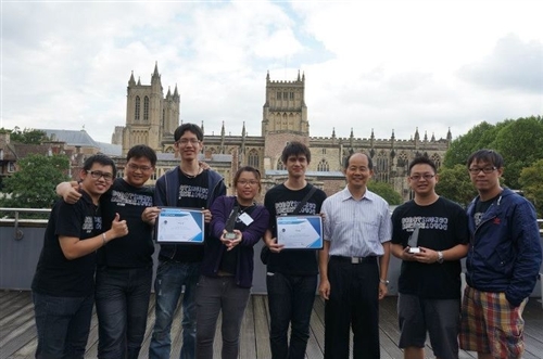 電機系機器人再創FIRA 世界盃機器人大賽5金3銀3銅佳績。