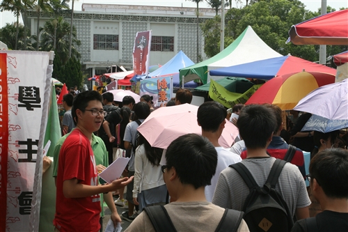 「漾！Young青春」社團博覽會活力展開！