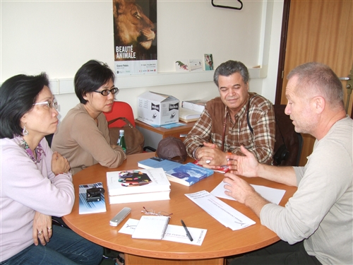 外語學院代表團赴法進行學術交流與校友聯誼活動。