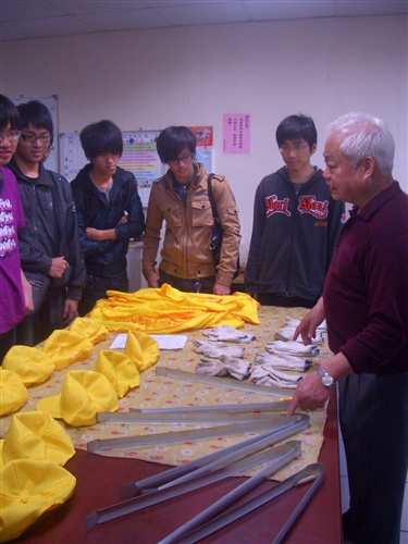 社區服務：支援「淡水天元宮櫻花季」活動。