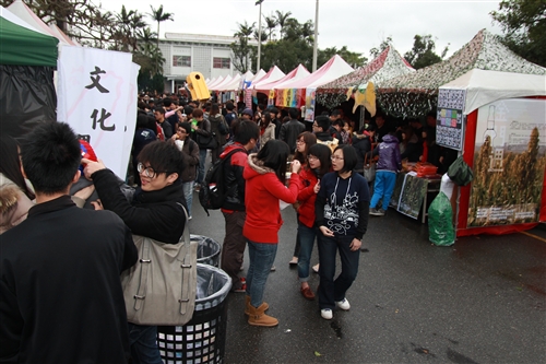 第9屆文化週「淡江腳，逛台灣！」在海報街登場。