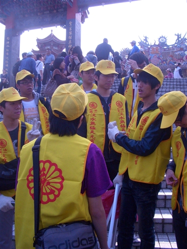 社區服務：支援「淡水天元宮櫻花季」活動。