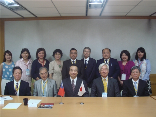 日本高中校長臺灣高等教育訪察團蒞校參訪。
