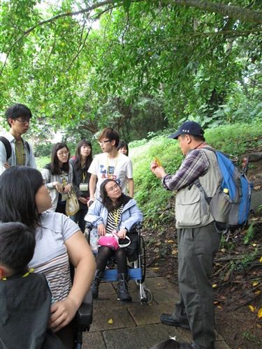 校園與社區服務學習：「有愛無礙芝山岩生態之旅」。