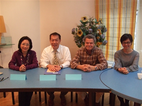 外語學院代表團赴法進行學術交流與校友聯誼活動。