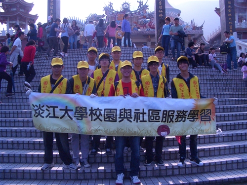 社區服務：支援「淡水天元宮櫻花季」活動。