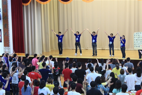 鍛鍊社團CEO，本校舉辦「淡海同舟」社團負責人研習會。