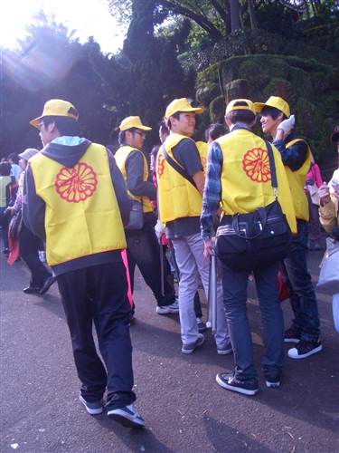 社區服務：支援「淡水天元宮櫻花季」活動。