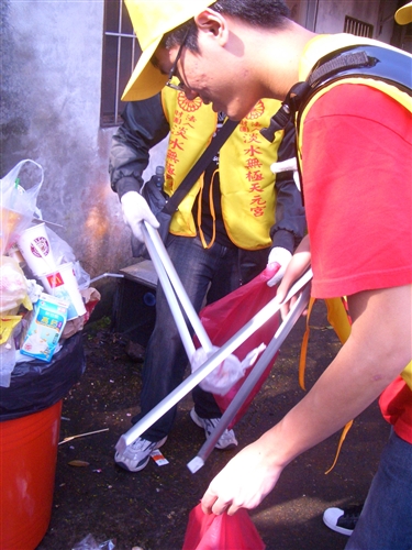 社區服務：支援「淡水天元宮櫻花季」活動。