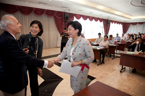 國際高等教育大師Jami Salmi蒞校演講：「Facing the Challenges of the 21st Century：Competition or Collaboration？」。