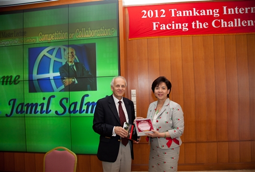 國際高等教育大師Jami Salmi蒞校演講：「Facing the Challenges of the 21st Century：Competition or Collaboration？」。