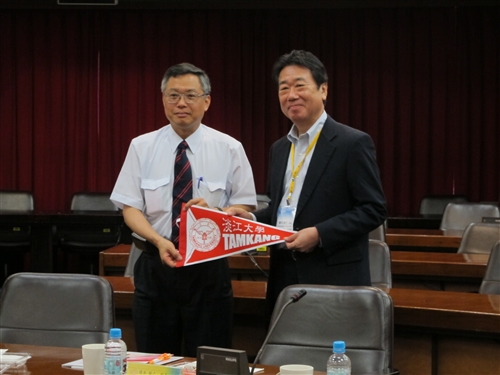 日本高中校長臺灣高等教育訪察團蒞校參訪。