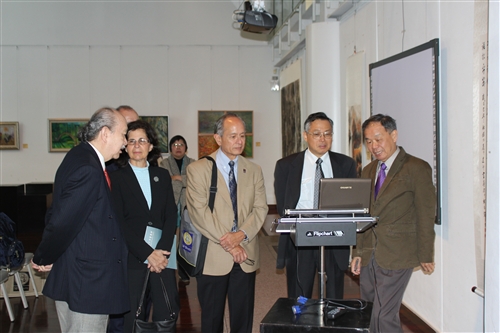 美國姊妹校舊金山州立大學校長等一行4人蒞校參訪。