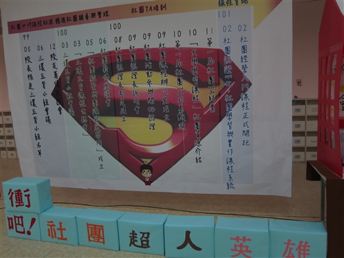 學務處舉辦「100學年度社團實習與實作課程成果展」。