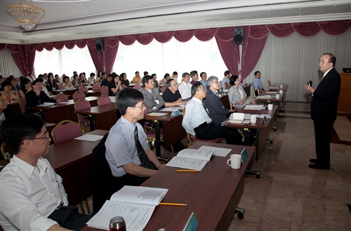 日本品質大師狩野紀昭博士蒞校演講：「魅力品質理論與魅力品質創造」。
