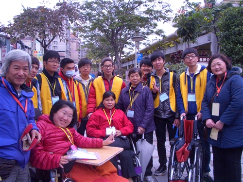 校園與社區服務學習：「有愛無礙萬華剝皮寮之行」。