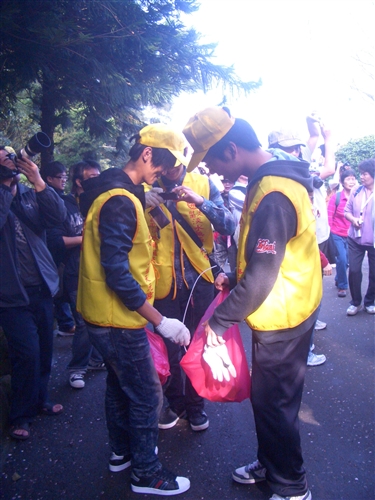 社區服務：支援「淡水天元宮櫻花季」活動。