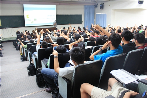 鍛鍊社團CEO，本校舉辦「淡海同舟」社團負責人研習會。