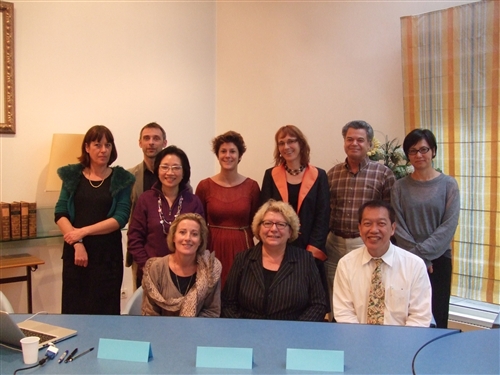 外語學院代表團赴法進行學術交流與校友聯誼活動。