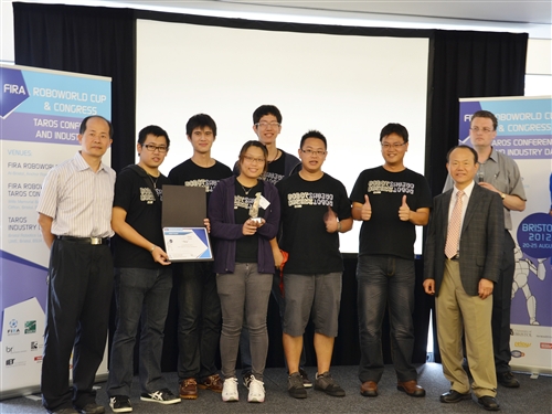 電機系機器人再創FIRA 世界盃機器人大賽5金3銀3銅佳績。
